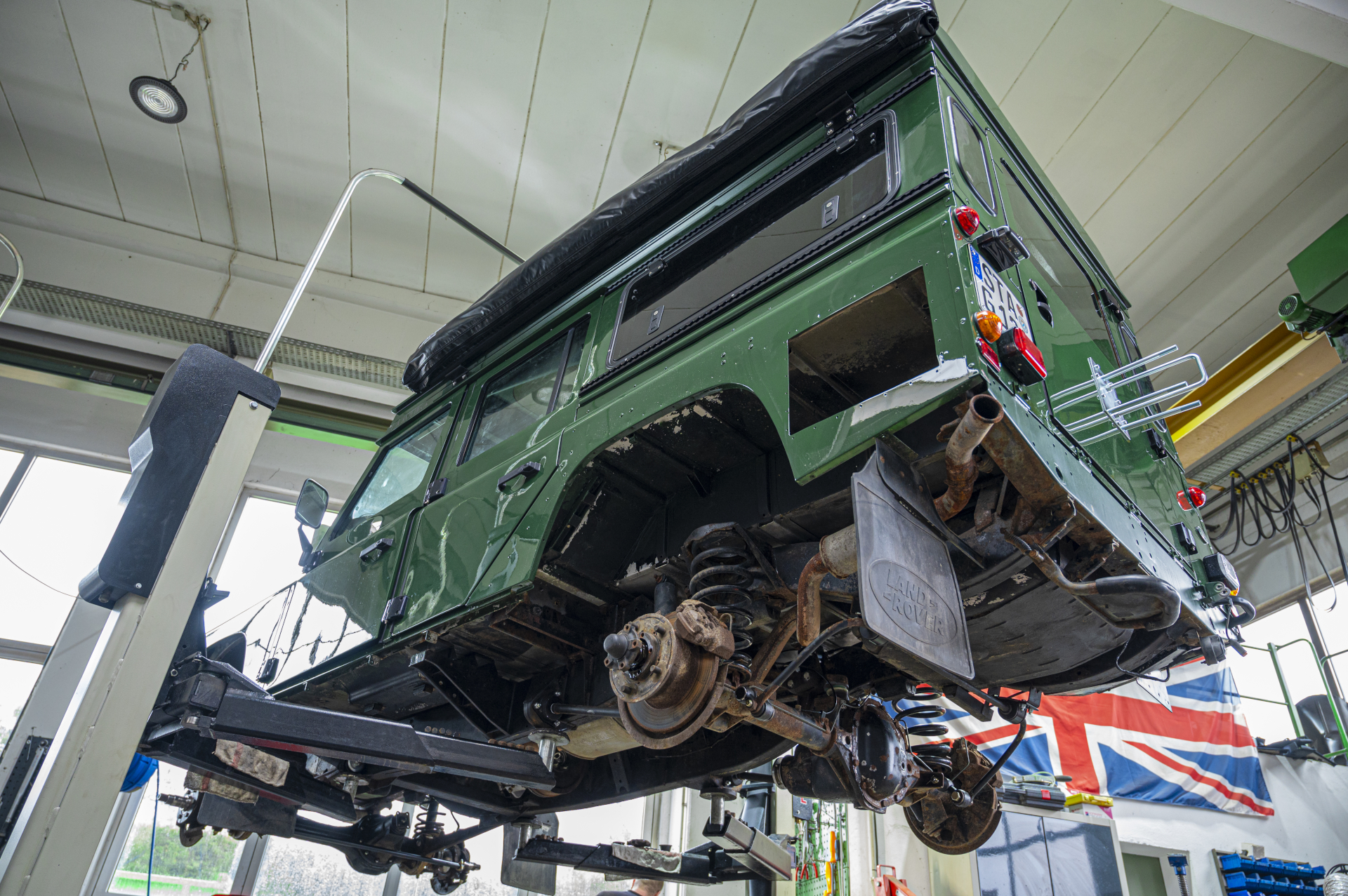 Restaurierung Land Rover Defender